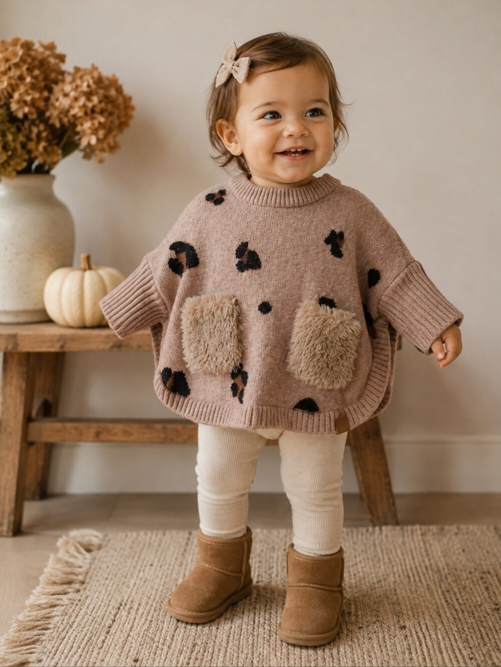 Country Road Knit Cape | 12-18M